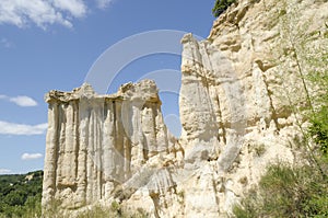 Geological erosion in France