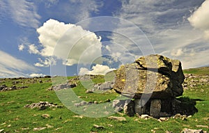 Geological Erratic, Norber, Yorkshire photo