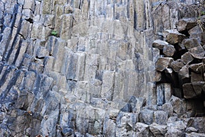 Geological Feature of Los Tercios waterfall near Suchitoto