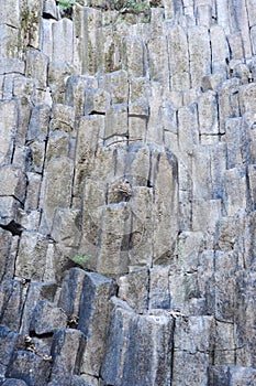 Geological Feature of Los Tercios waterfall near Suchitoto photo