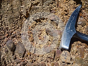 Geological hammer photo