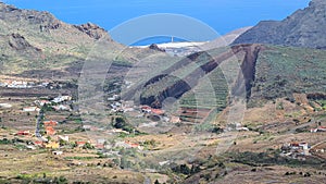 Geological reshaping in Tenerife