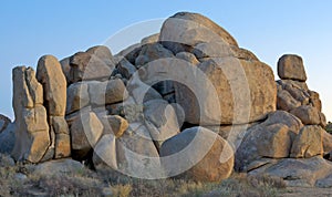 Geological rock formations photo