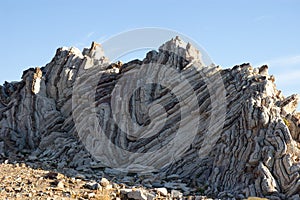 Geological rocks photo