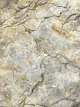 Geological rocks, sea stones on seashore. Photo