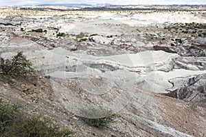 Geological Unusual rock formations, Submarine Valle de la Luna Ischigualasto national park, paleontological reserve