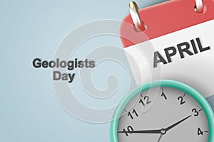 Geologists Day background photo