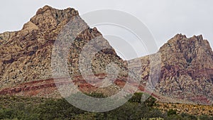 Geology at Bonnie Springs Ranch near Las Vegas, Nevada