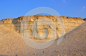 Geology Earthquake Layers, Israel