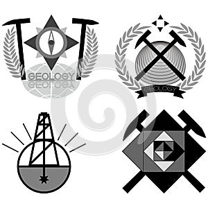 Geology emblem