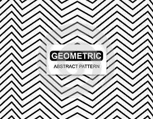 Geometric Absract Pattern on White background photo