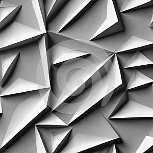 Geometric Abstract Art Featuring Overlapping Shapes