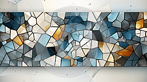 Geometric abstract art poster, interior of the luxuty room or house, wallpaper, flyer for interior designers