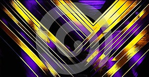 Geometric Abstract beatiful vintage background Artwork in purple, black and gold Tones, glass mosaic, retrofuturism. Abstract photo