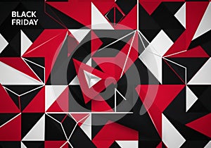 Geometric abstract design featuring an array