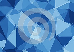 A geometric abstract design featuring a