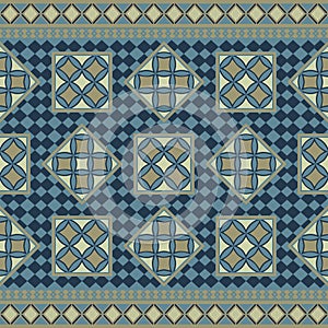 Geometric abstract ornament