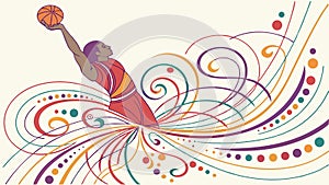 Geometric Abstract Pattern with Dynamic Angles and Intersecting Lines, vector design Generative AI