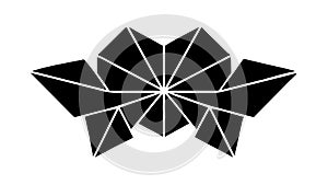 Geometric Abstract Pattern Element: Modern Design, vector design Generative AI