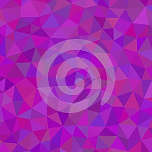 A geometric abstract pattern featuring a mosaic of triangles in various