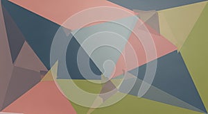 A geometric abstract pattern featuring overlapping