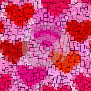 Geometric abstract pattern. Halftone small dots pattern.