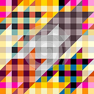 Geometric abstract pattern. Intersection style