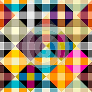 Geometric abstract pattern. Intersection style