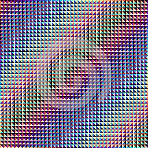 Geometric abstract pattern moire overlay style. Abstract square texture