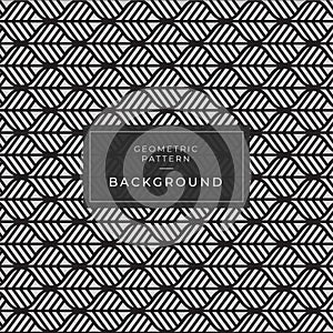 geometric abstract leaf pattern. Seamless  background