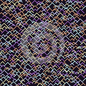 Geometric abstract pattern. Seamless vector random texture