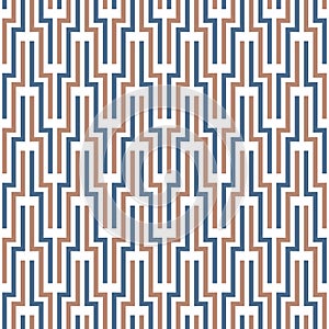 Geometric abstract seamless pattern. Linear motif background and decoration design