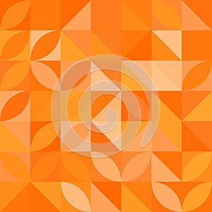 Geometric abstract seamless pattern with simple elements of geometry.