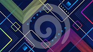 Geometric abstract simetric modern background gradation photo