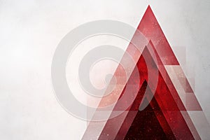 Geometric abstract triangular background