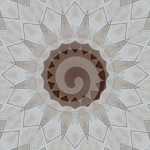 geometric art with marocco style