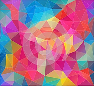 Geometric background. Abstract triangle composition. Eps10 vector