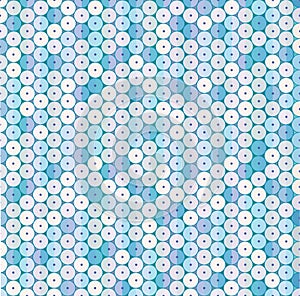 Geometric background of colored circles