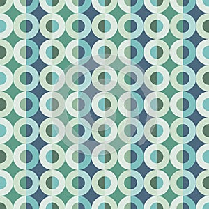 Geometric background design. Abstract seamless pattern. Circles
