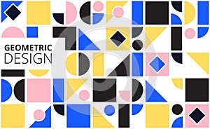 Geometric Background Design for Poster, Banner or Cover Template