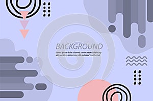 geometric background element abstract concepts vector design four