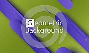 Geometric background. Material design.