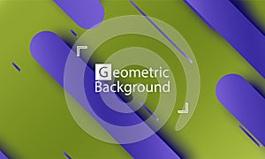 Geometric background. Material design.