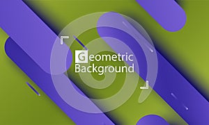 Geometric background. Material design.