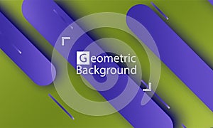 Geometric background. Material design.