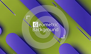 Geometric background. Material design.