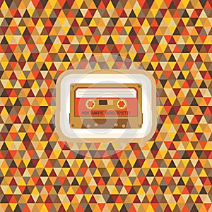 Geometric Background Pattern - Vintage Hipster