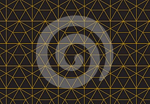 Geometric background with rhombus and nodes. Abstract geometric