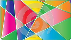 Geometric backgrounds full Color