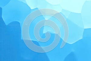 Blue-Geometric Icy Patterns Backdrop Design